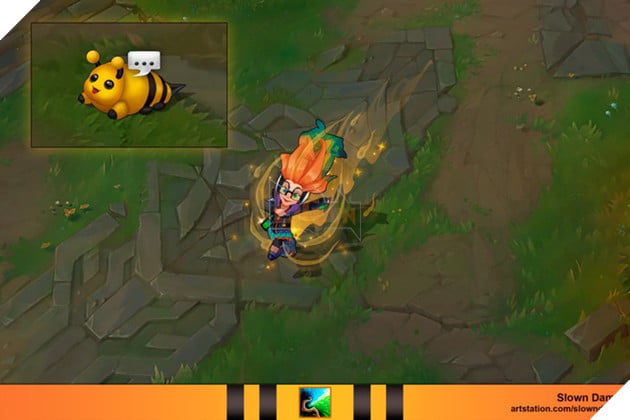 “Trụy tim” với vẻ đáng yêu của Lulu Nữ Hoàng Ong - Trang phục LMHT tuyệt đẹp do game thủ thiết kế - Ảnh 4. “Trụy tim” với vẻ đáng yêu của Lulu Nữ Hoàng Ong - Trang phục LMHT tuyệt đẹp do game thủ thiết kế - Ảnh 4.