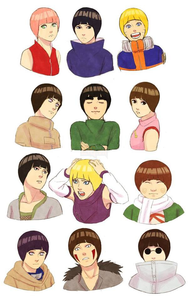 Khi kiểu tóc của Rock Lee trở thành hot trend và được các nhân vật trong Naruto thi nhau lăng xê - Ảnh 10. Khi kiểu tóc của Rock Lee trở thành hot trend và được các nhân vật trong Naruto thi nhau lăng xê - Ảnh 10.