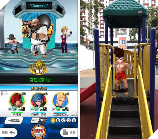 The King of Fighters GO - Đi bắt các chiến binh đường phố theo style Pokemon GO - Ảnh 3. The King of Fighters GO - Đi bắt các chiến binh đường phố theo style Pokemon GO - Ảnh 3.