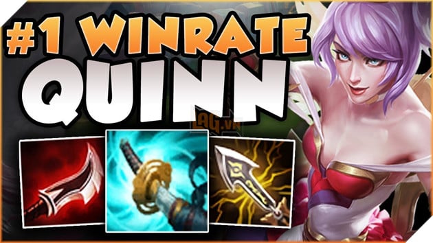 Kết quả hình ảnh cho WTF! NEW QUINN IS #1 WINRATE IN 3 DIFFERENT ROLES?? QUINN SEASON 8 TOP GAMEPLAY! - League of Legends