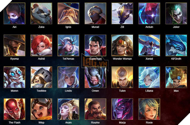 Tencent xin ý kiến người chơi về tạo hình tướng trong game mobile - Ảnh 3. Tencent xin ý kiến người chơi về tạo hình tướng trong game mobile - Ảnh 3.