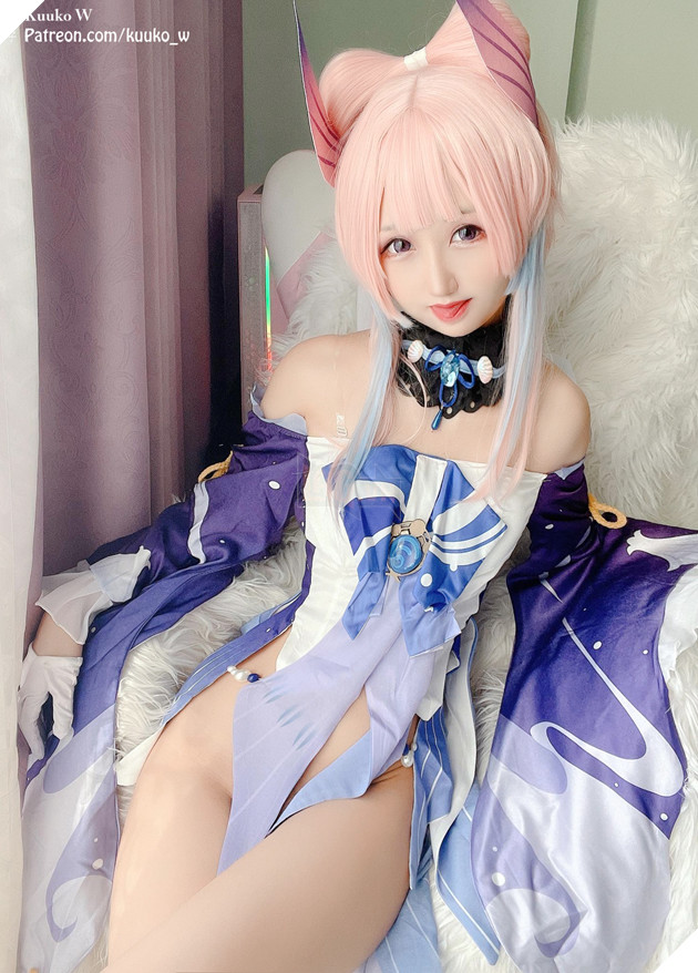 Dù là nhân vật bị chê nhưng loạt ảnh cosplay Genshin Impact Kokomi vẫn