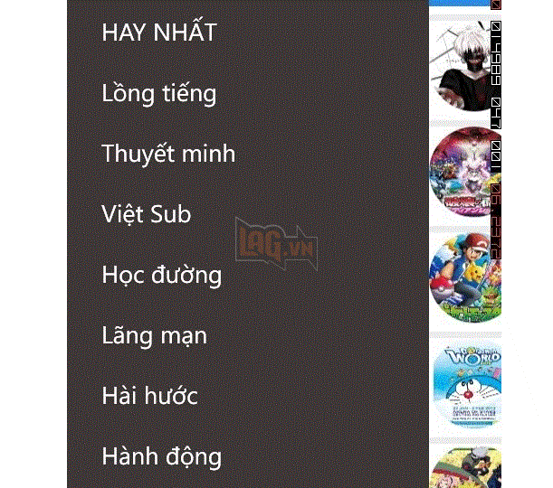 Xem Anime miễn phí trên Windows 10