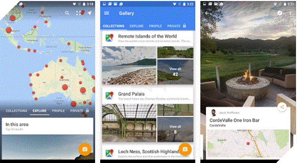 Google Street View: Ngắm cảnh thành phố trên di động