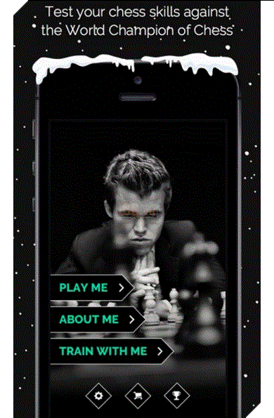 Hướng dẫn luyện tập cờ vua cùng Carlsen trên điện thoại