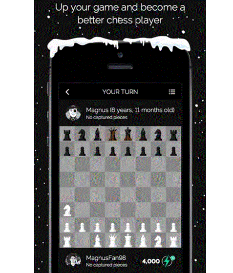 Hướng dẫn luyện tập cờ vua cùng Carlsen trên điện thoại 3