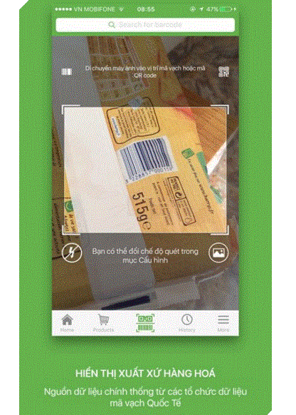 Hướng dẫn kiểm tra xuất xứ hàng hoá bằng điện thoại 2