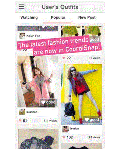 CoordiSnap: Ứng dụng dành cho tín đồ thời trang 2
