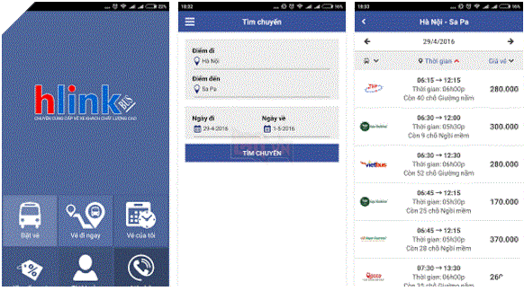 Hướng dẫn đặt vé xe với ứng dụng Vé Xe Khách 