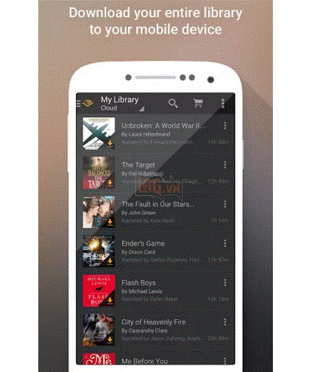 Audible Nghe 180.000 đầu sách trên Android.  2