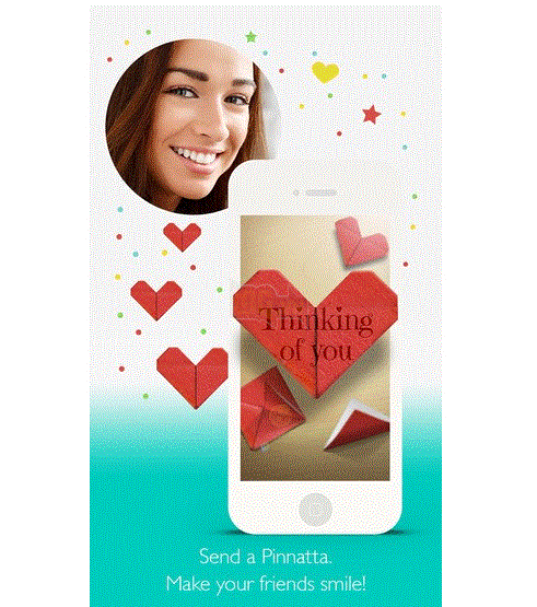 Gửi thiệp điện tử trên điện thoại với Pinnatta 5