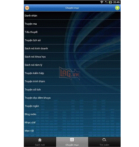 Sách Audio Kho sách nói thuần Việt trên Android 2