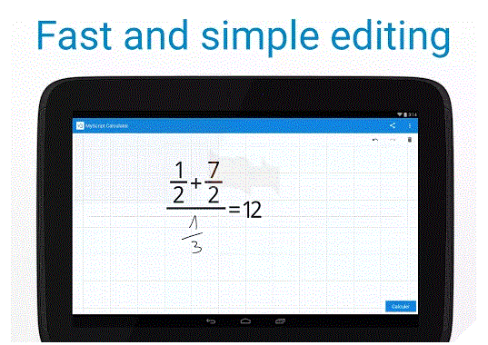 Tính toán bằng cách viết tay với MyScript Calculator