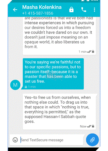 Signal: Nhắn tin bảo mật trên iPhone.  4