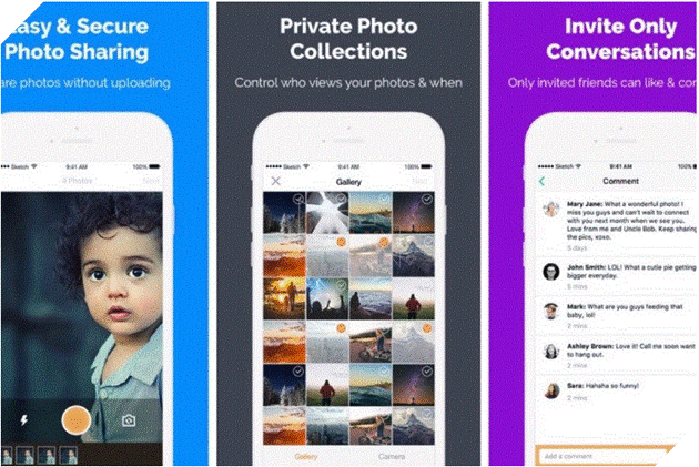 Hướng dẫn chia sẻ ảnh riêng tư trên điện thoại. 