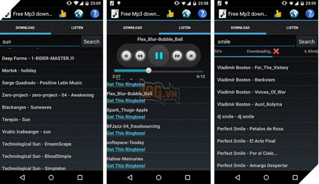 Top 5 ứng dụng giúp bạn Download nhạc trên điện thoại Android. 2