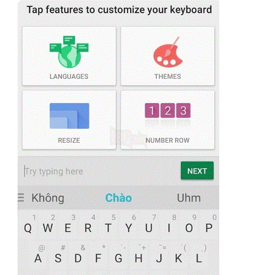 Một số bộ gõ tiếng Việt dành cho thiết bị Android 3
