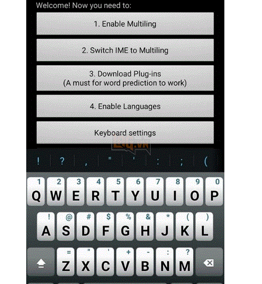 Một số bộ gõ tiếng Việt dành cho thiết bị Android 4