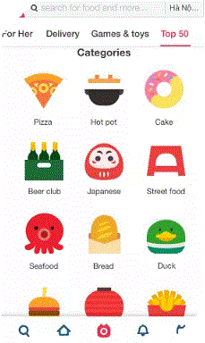 Tìm địa điểm ăn uống trên Android với Lozi