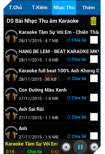 Việt Karaoke: Biến điện thoại Android thành máy hát Karaoke 2