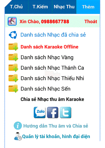 Việt Karaoke: Biến điện thoại Android thành máy hát Karaoke 3