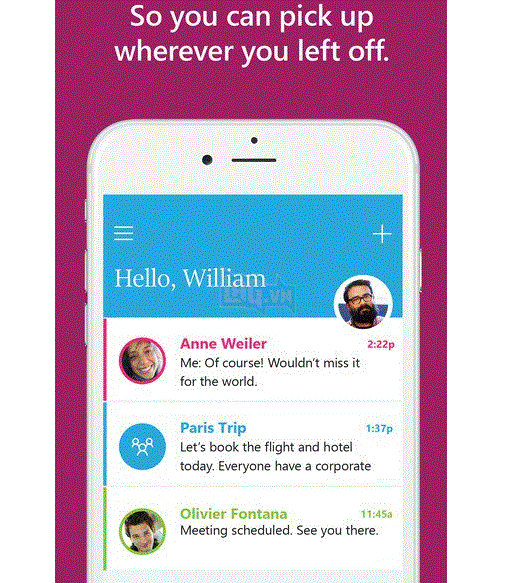 Microsoft Send Gửi email tức thì như chat trên di động  3