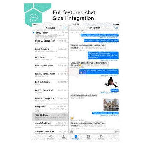Top 4 ứng dụng chat nhóm trên iOS. 