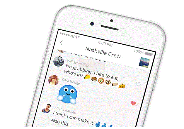 Top 4 ứng dụng chat nhóm trên iOS.  4