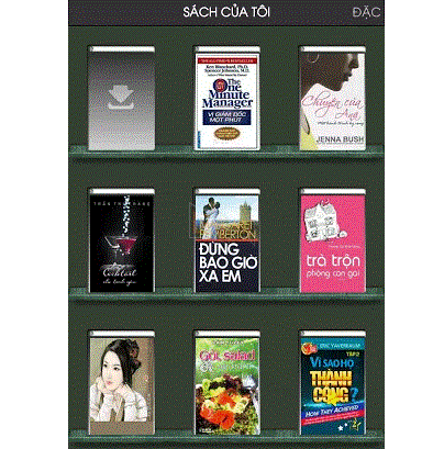 Ứng dụng kho sách Việt trên Android 
