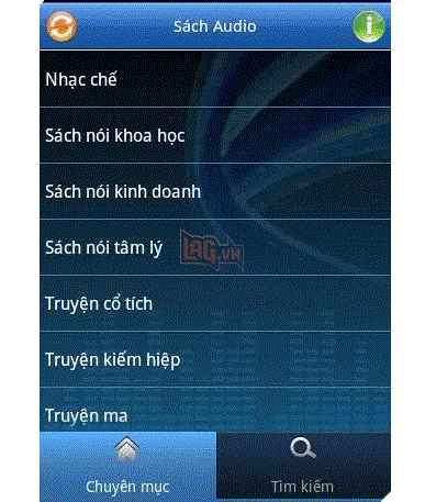 Ứng dụng kho sách Việt trên Android  3