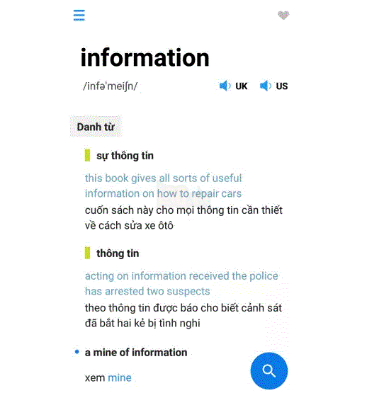Top 4 ứng dụng tra từ điển Anh Việt di động