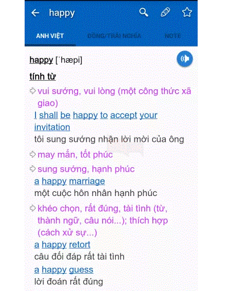 Top 4 ứng dụng tra từ điển Anh Việt di động 6