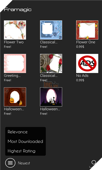 Framagic ứng dụng đóng khung ảnh đa dạng 2