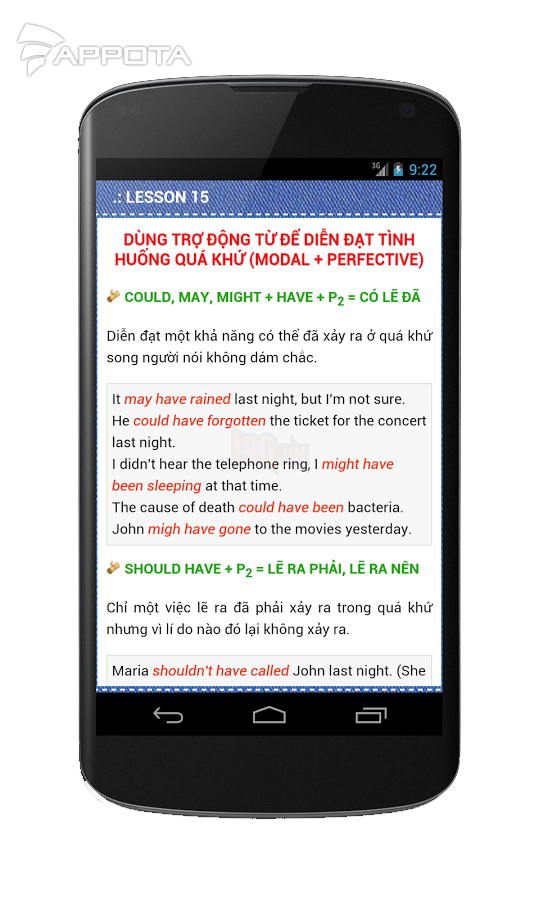  Android Miễn phí Học tiếng Anh giao tiếp cơ bản