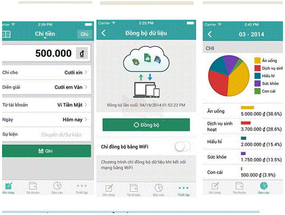 Quản lý tiền bạc trên smartphone mọi lúc, mọi nơi  4