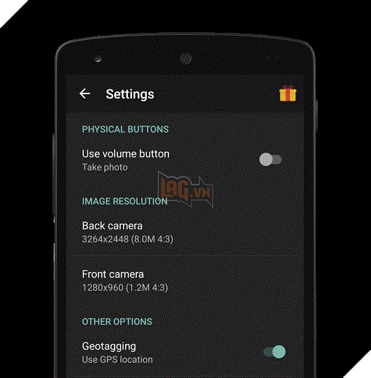 AZ Camera - Ứng dụng giúp điện thoại chạy Android Lollipop thành một chiếc DSLR.  4