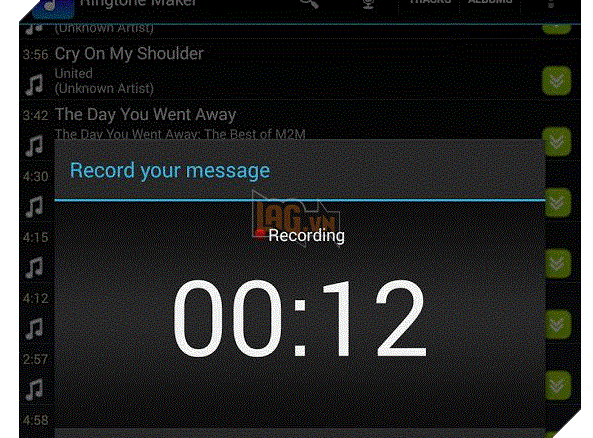 Ringtone Maker ứng dụng tạo nhạc chuông hay cho smartphone.  2