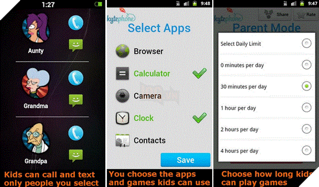 Ứng dụng ngăn không cho trẻ truy cập vào những nội dung không hợp lệ trên Android 6