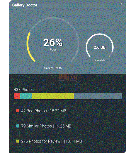 Gallery Doctor: Dọn 'rác' nhanh thư viện ảnh 