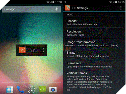 Ứng dụng chụp ảnh quay phim màn hình cho Android  2