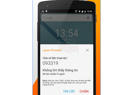 Ứng dụng chặn cuộc gọi, tin nhắn rác cho mọi hệ điều hành.  2