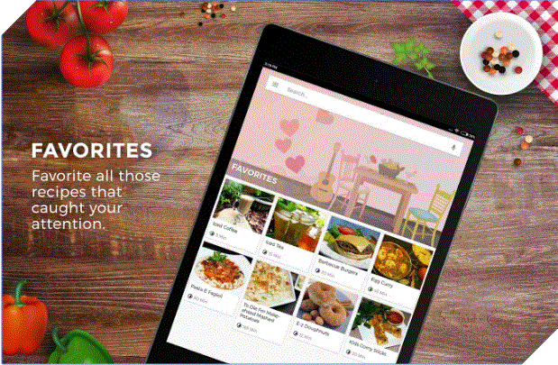 Recipe book - cuốn sách công thức nấu ăn cho mọi nhà. 