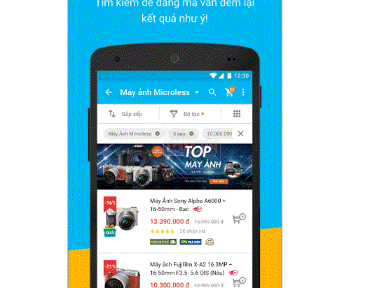 Ứng dụng Tiki mới - Thỏa mãn thú mua sắm của bạn 2