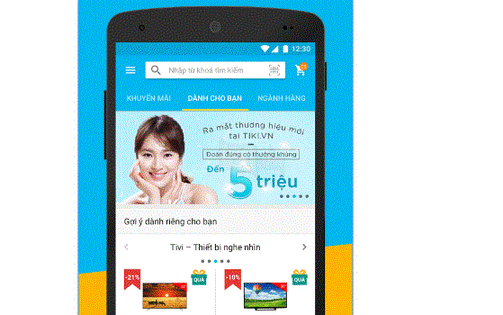 Ứng dụng Tiki mới - Thỏa mãn thú mua sắm của bạn