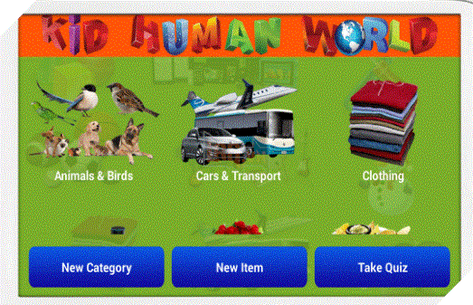 Kids Human World - Ứng dụng dành cho thế giớ trẻ thơ. 