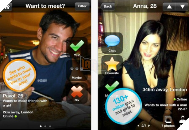 3 ứng dụng hẹn hò hấp dẫn nhất cho người dùng Smartphone 2