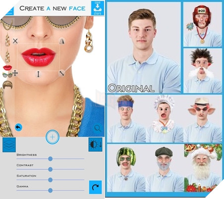 Create A New Face: Ứng dụng chỉnh sửa ảnh vui nhộn dành cho người dùng Windows Phone 3