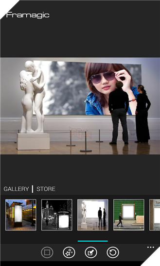 Framagic ứng dụng đóng khung ảnh đa dạng