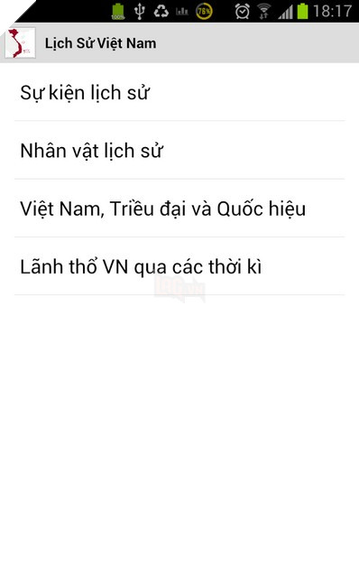 Lịch sử Việt Nam - ứng dụng hữu ích và quan trọng