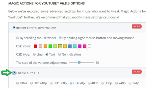 Magic Actions - Ứng dụng không thể thiếu cho người dùng YouTube